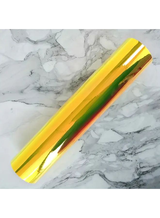 Iridescent Rainbow Decorative Film 8.2x11.8 Inches Color COL09 - Image 4
